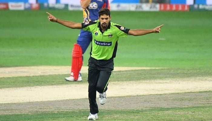 Lahore Qalandars Haris Rauf. Photo: PSL