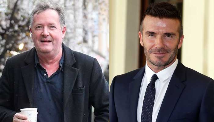 Piers Morgan sparks anger as he takes a savage swipe at David Beckham