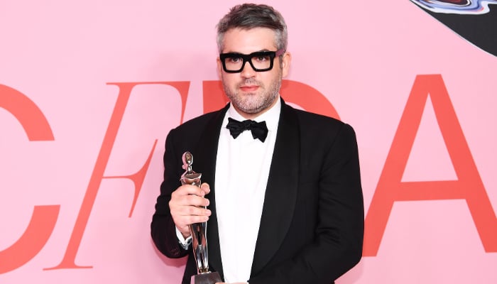 Family has always held an important place in Brandon Maxwell’s fashion shows, but never more than in his latest