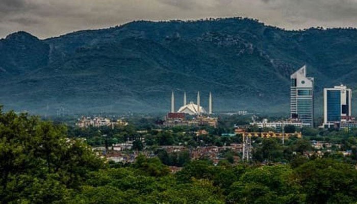 A birds eye view of Islamabad. Photo: Twitter.