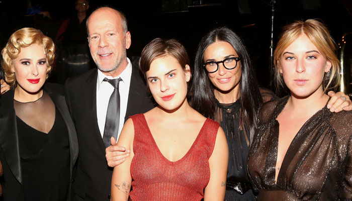Bruce Willis enjoyed a day out with his daughters whom he shares with ex-wife Demi Moore