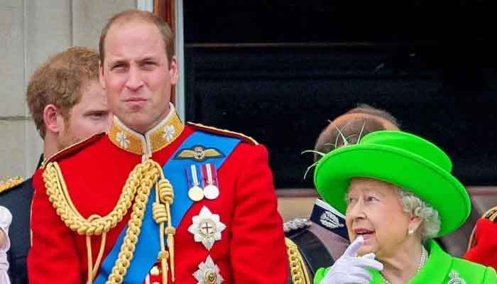 Throwback video shows Queen running anxiously after Prince William to protect him