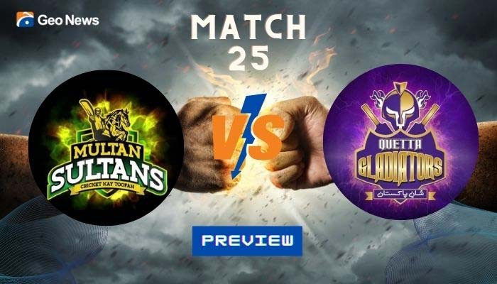 QG vs MS: Quetta Gladiators eye to strengthen position in today's match - Vimarsana News