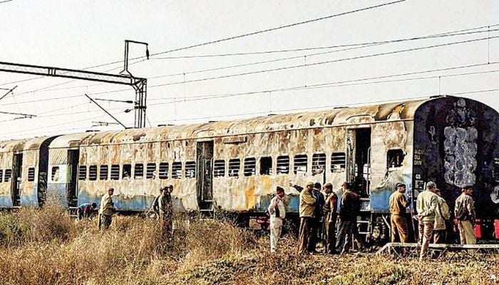 Terrorist attack on the Samjhauta Express killed 68 innocent passengers, including 44 Pakistanis in 2007. Photo:PTI