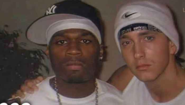 Rapper 50 Cent celebrates friendship with Eminem