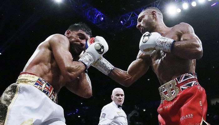 Amir Khan knocked out by Kell Brooks in crucial boxing fight - Vimarsana News