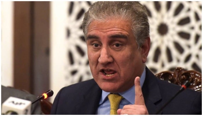 FM Shah Mahmood Qureshi. Photo: APP