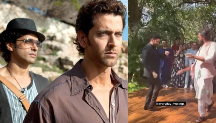 Hrithik Roshan grooves to ‘Senorita’ with Farhan Akhtar at his wedding: Watch