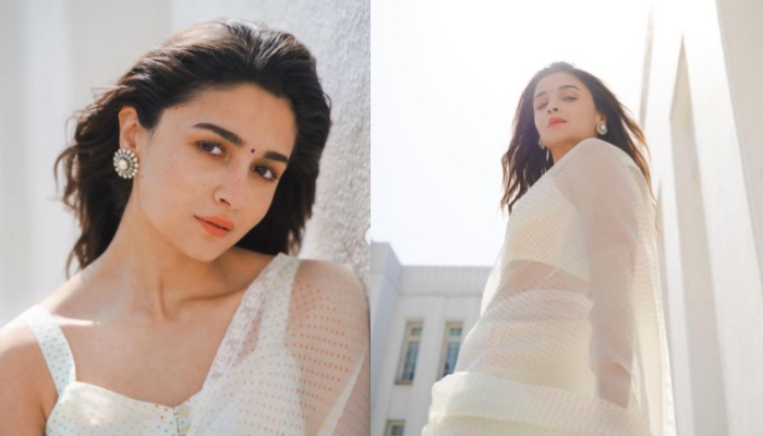 Alia Bhatt is a vision in white as she promotes ‘Gangubai Kathiawadi’ in Delhi