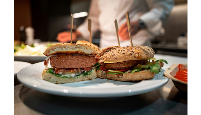 Image showing burgers served on a platter — AFP/File