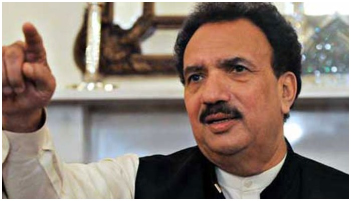 Former interior minister Rehman Malik — AFP