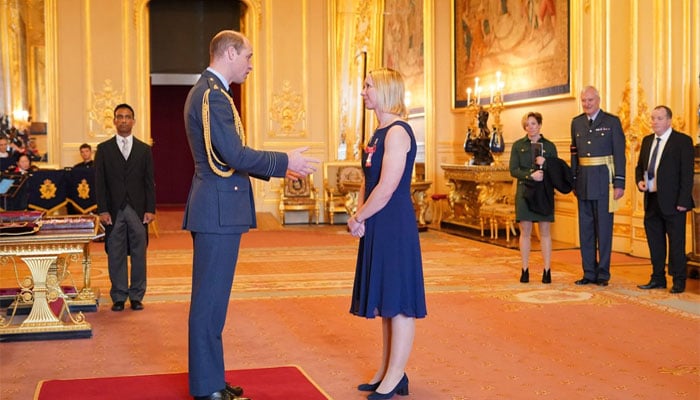 Prince William carries out royal duties at Windsor Castle as Queen continues to recover from Covid