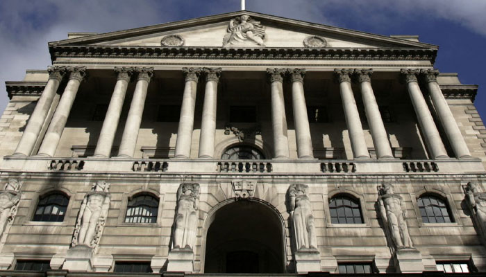 The Bank of England is seen in London March 19, 2008. — Reuters/File