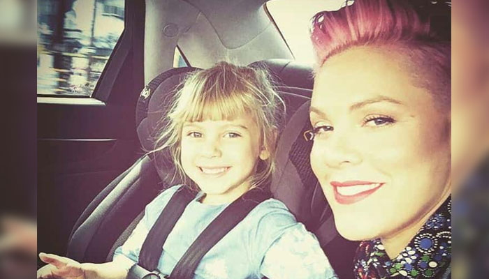 Pink addresses motherhood struggles: ‘I cry in a closet sometimes’