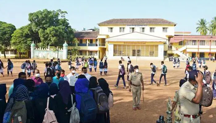 A college in Bengaluru asked a Sikh girl to remove her turban. — AFP