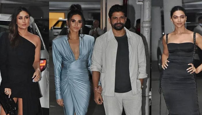 Kareena Kapoor, Deepika Padukone attends Farhan Akhtar’s post wedding bash