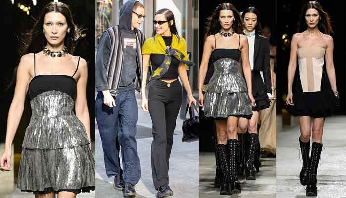 Bella Hadid sets the runway on fire at Milan Fashion Week