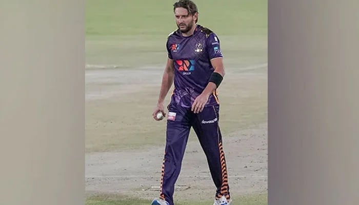 Quetta Gladiators’ star all-rounder Shahid Afridi. — PCB/File