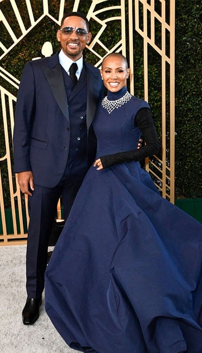 Will Smith and wife Jada Pinkett Smith at SAG Awards