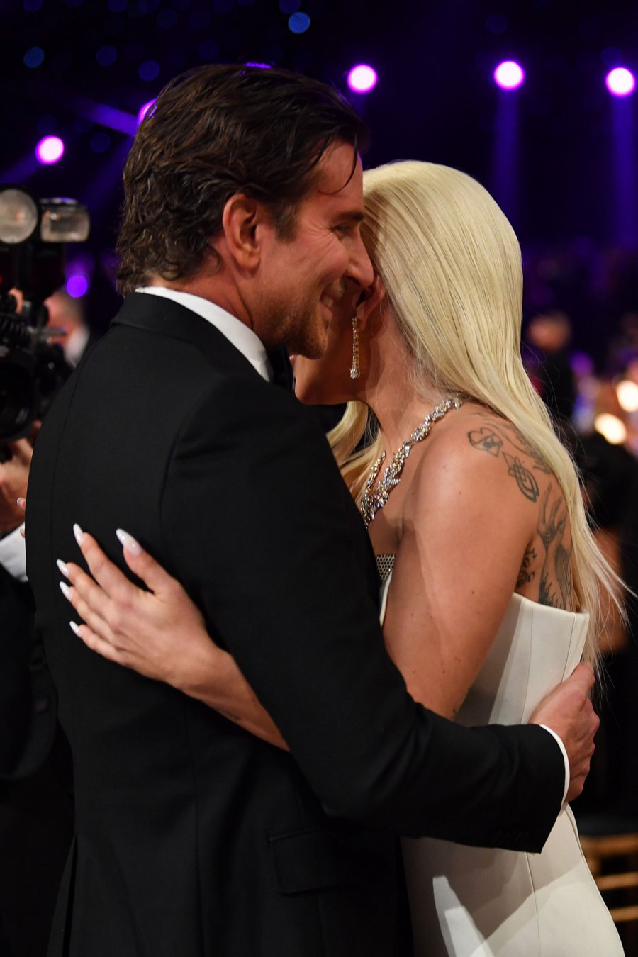 Lady Gaga, Bradley Cooper share sweet moment at 2022 SAG Awards