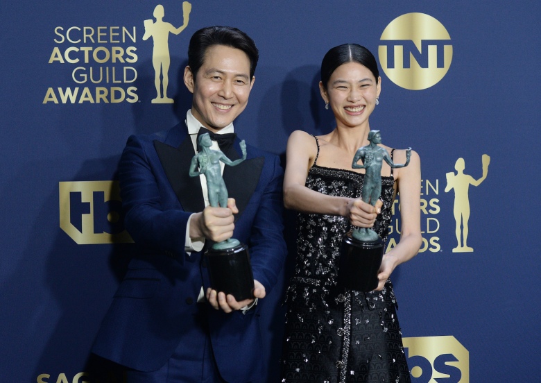 ‘Squid Game’ becomes first non-English-language series to win SAG Awards