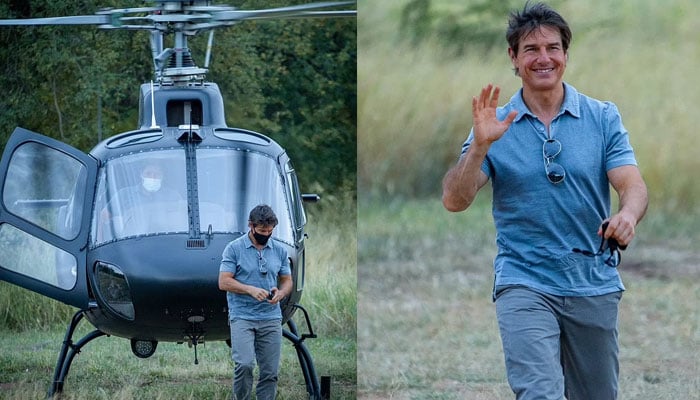 Tom Cruise pilots helicopter to South Africa for ‘Mission Impossible 8’