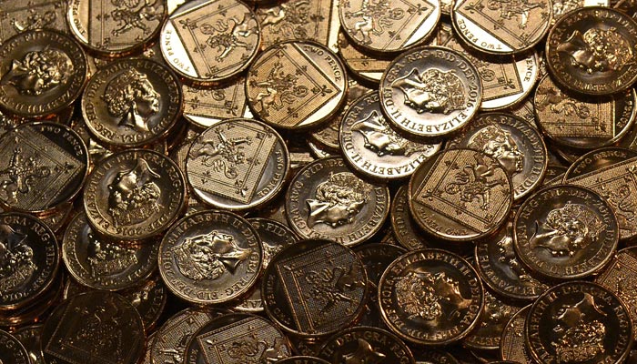 Image showing British coins — Reuters/File