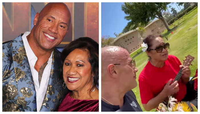 Dwayne Johnson spends love-filled weekend with mom at grandparents’ grave