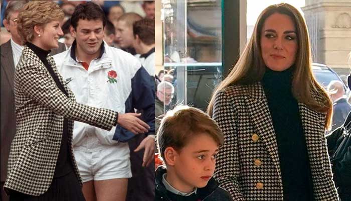 Kate Middleton wins hearts as she pays special tribute to Princess Diana at Rugby match