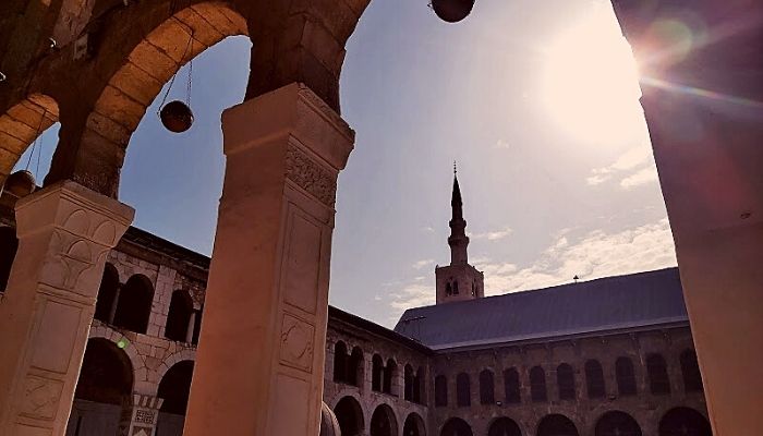 St. Jon the Baptist Church or Grand Mosque of Damascus - After the Muslims took over Damascus in 635 CE, the church was shared between Muslims and Christians for seventy years, but Al-Walid I converted it to the Umayyad Mosque.