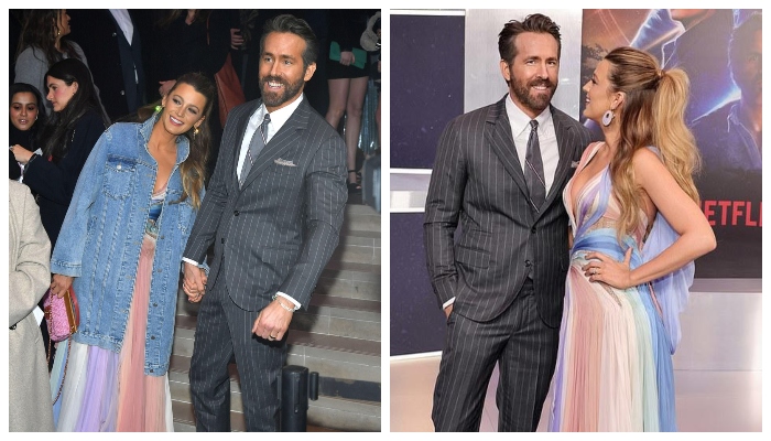 The Adam Project Suit  Ryan Reynolds Grey Suit