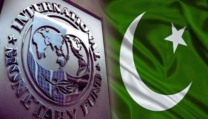 IMF logo and Pakistan flag. Photo:File
