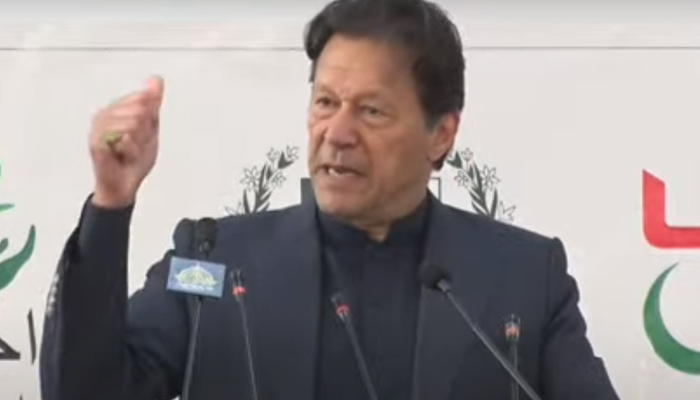 Prime Minister Imran Khan. — YouTube Screengrab