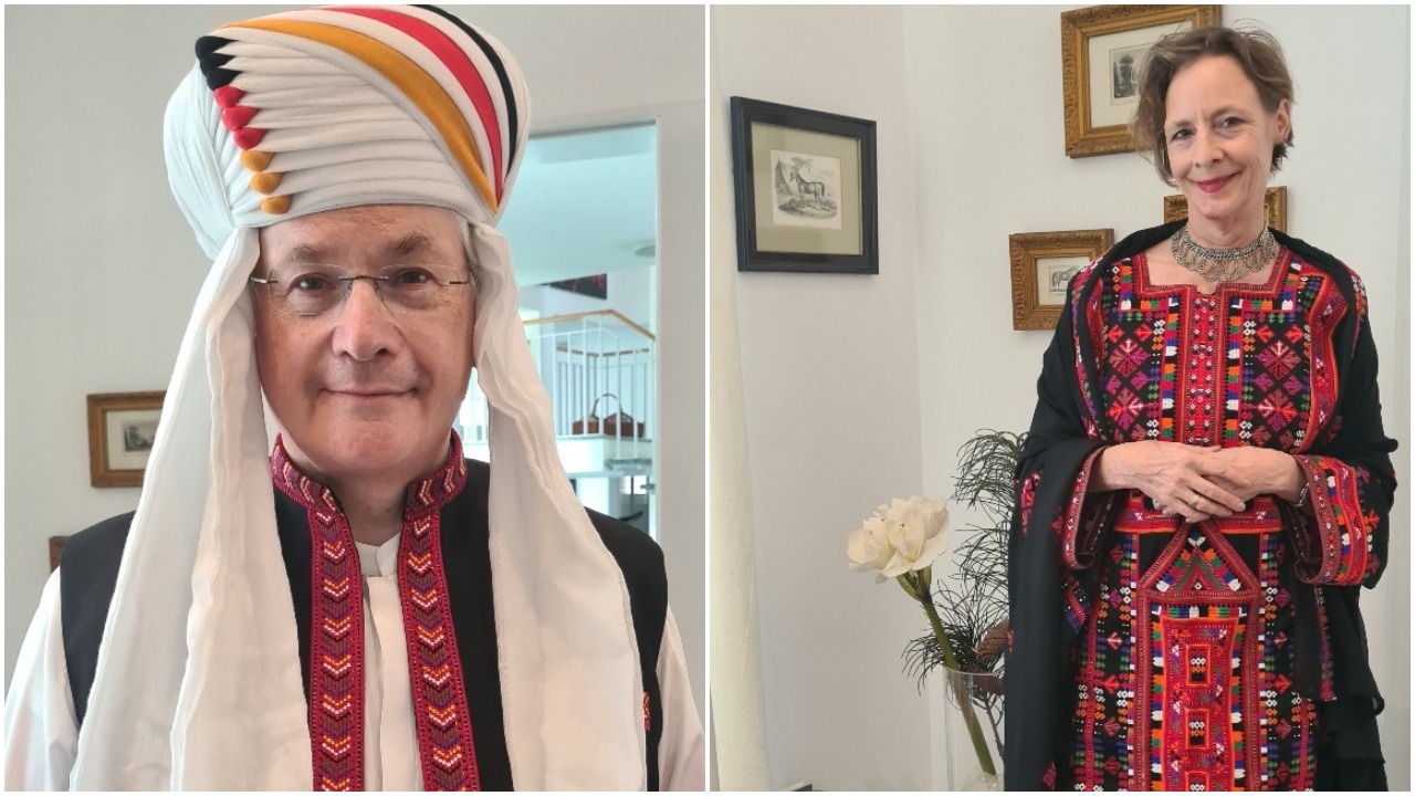 WATCH: German consul-general, wife celebrate Baloch Culture Day