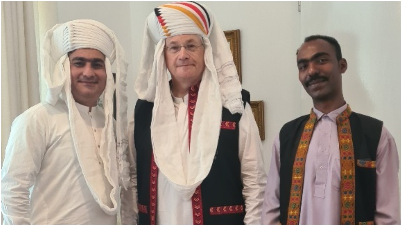 WATCH: German consul-general, wife celebrate Baloch Culture Day