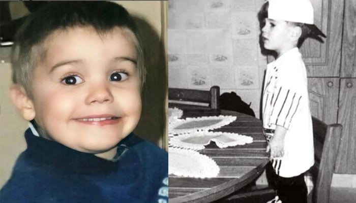Hailey Bieber shares unseen childhood photos of Justin Bieber on his 28th birthday