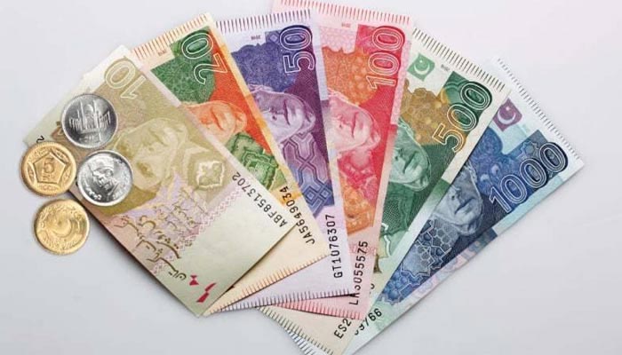 Picture showing different Pakistani rupee notes and coins — AFP/File