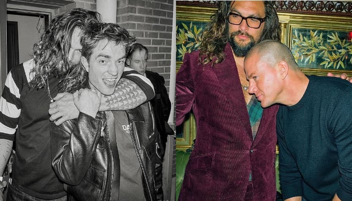 Jason Momoa and Channing Tatum were spotted at Robert Pattinson’s top-secret The Batman party