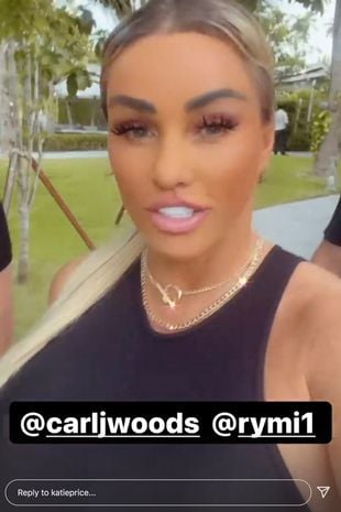 Katie Price appears in extravagant fur slippers, break promise to fans