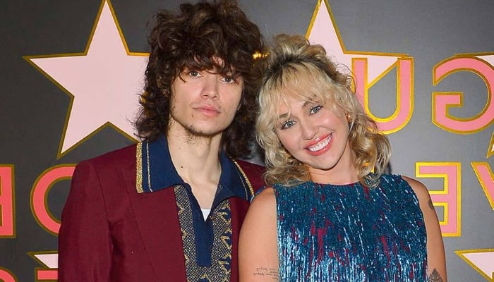 Love is in the air for Miley Cyrus and her latest beau, drummer Maxx Morando,