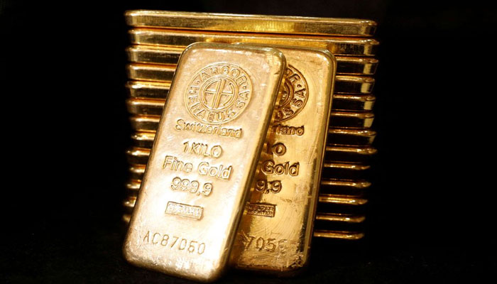 Gold bars. — Reuters/File