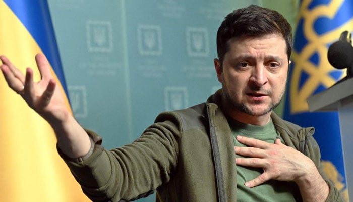 President of Ukraine Volodymyr Zelensky. — AFP