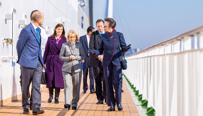 Princess Anne visits Netherlands