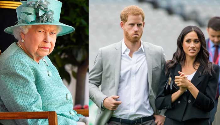 Queens four-word remark on Harry and Meghans royal exit revealed: they took the dogs
