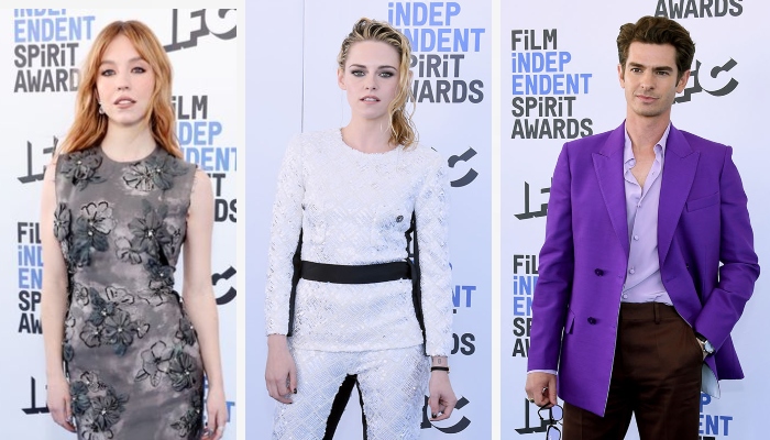 Spirit Awards 2022: Kristen Stewart, Andrew Garfield & more dazzle on blue-carpet