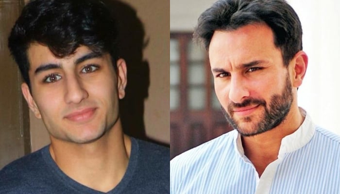 Ibrahim Ali Khan channels dad Saif Ali Khan as he lip-syncs to his song:  Watch