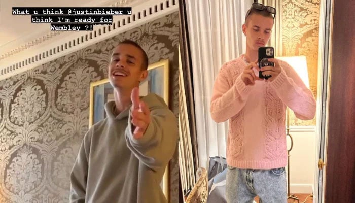 Romeo Beckham takes right after Victoria Beckham in singing video