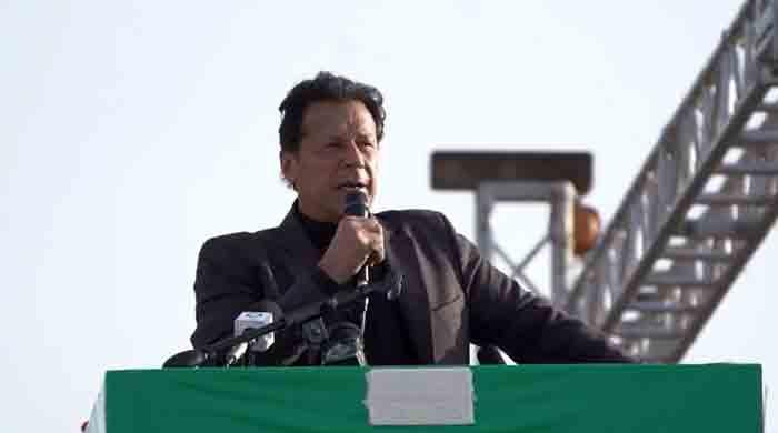 Why did Prime Minister Imran Khan target the US in his speech?