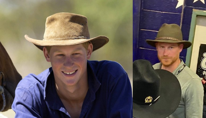 Prince Harry switched out his royal crown for a cowboy hat over the weekend