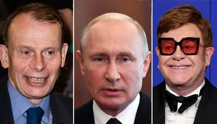 Elton John once gave Andrew Marr a daring message to deliver to Russian President Putin: report